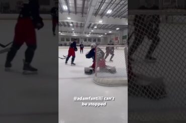 Adam Fantilli is going to be a problem ☄️😳 (via @Columbus Blue Jackets) #shorts