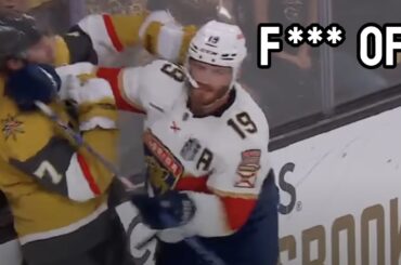 Matthew Tkachuk is such a MENACE for this...