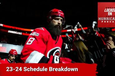 Breaking down the Carolina Hurricanes 2023-2024 schedule