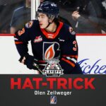 WHL Hat-Tricks - Olen Zellweger