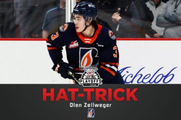 WHL Hat-Tricks - Olen Zellweger