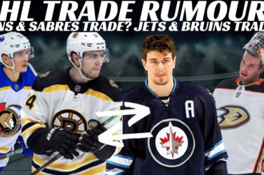 NHL Trade Rumours - Jets & Bruins Trade? Sens & Sabres Trade? Gibson to NJ? + UFA Rumours