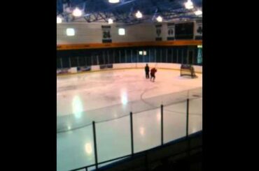 David Perron Practicing