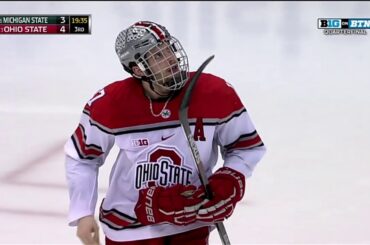 Ohio State Retakes the Lead on Power Play Goal vs. Michigan State