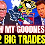 MAJOR TRADE BETWEEN MAPLE LEAFS, PITTSBURGH PENGUINS, AND NEW YORK RANGERS! TORONTO MAPLE LEAFS NEWS