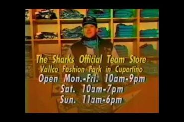 San Jose Sharks Store at Vallco commercial - 1993