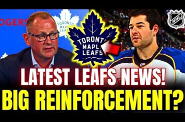 NHL NEWS! NEW REINFORCEMENT ARRIVING AT THE MAPLE LEAFS? BIG SIGNING, FANS? TORONTO MAPLE LEAFS NEWS