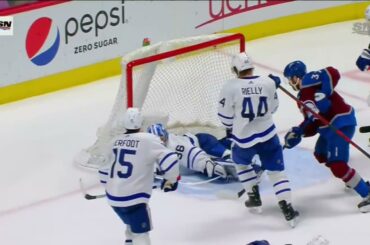 Jack Campbell Diving Glove Save against Devon Toews