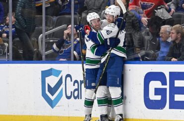 Pettersson's OT Winner Caps Canucks' Comeback Against Blues