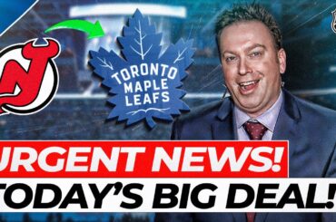 BIG CONFIRMATION! RELEASED NOW! NEW PLAYER COMING TO THE LEAFS? TORONTO MAPLE LEAFS NEWS! NHL NEWS!