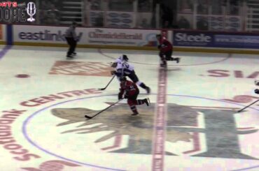 Max Fortier's Hat Trick in 5-1 win