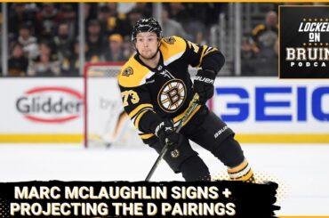 Marc McLaughlin signs + Projecting the 2023-24 Boston Bruins D pairings