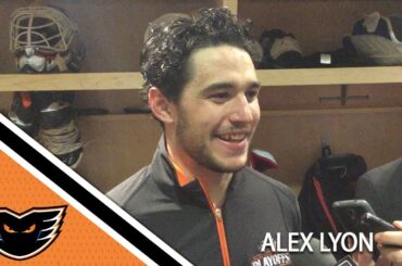 2018.4.28 Alex Lyon Post-Game