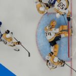 Juuse Saros Makes A Flurry Of Saves As Puck Never Crosses The Line Vs. Maple Leafs