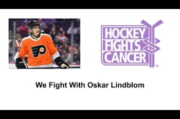 All the Best to Oskar Lindblom; The Hockey World Fights With You