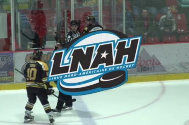 Olivier Plourde huge hit on William Breton - 26-03-22