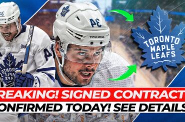 BOMB! BIG NEWS OF THE DAY! FINALLY CLOSED! SEE DETAILS! TORONTO MAPLE LEAFS NEWS! NHL NEWS!