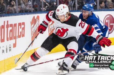 Blake Coleman nets 3 in Devils comeback attempt vs. Toronto