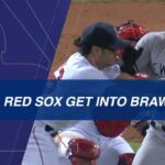 Benches clear twice between Yankees, Red Sox