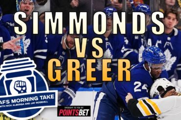 Analyzing the Wayne Simmonds fight | Leafs Morning Take - February 2nd