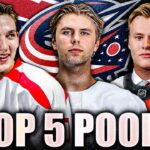 TOP 5 NHL PROSPECT POOLS RANKED (Re: Byron Bader) Post 2023 NHL Draft (Hutson, Fantilli, Michkov)