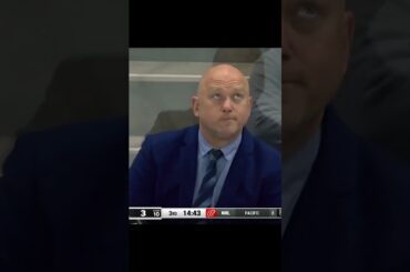 GOAL  Walker Duehr  Flames vs Coyotes  NHL 2022 23#shorts