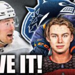 NILS HOGLANDER, JACK RATHBONE! WOW! + CONNOR McDAVID & CONNOR BEDARD (Canucks VS Oilers, U18 Canada)