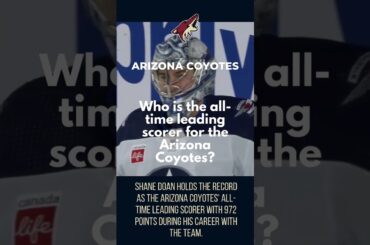 Arizona Coyotes facts..