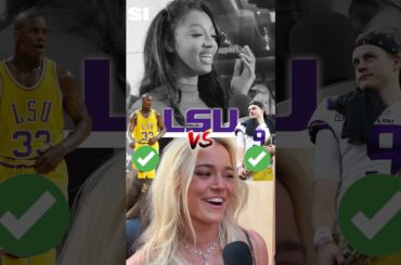 Livvy Dunne & Angel Reese play "LSU vs."