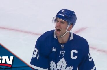 John Tavares Rips Wrister Past Lightning's Vasilevskiy To Extend Maple Leafs' Lead