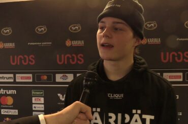 Rasmus Kupari: "Hyvä suoritus meiltä"