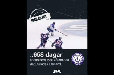 Max Véronneau är tillbaka i SHL och Leksands IF 2023/2024.