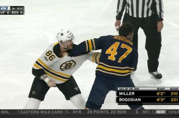Kevan Miller fights Zach Bogosian 12/19/17