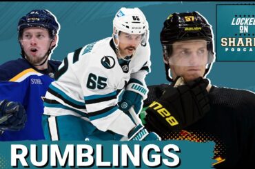 Rumors on the Erik Karlsson Trade, Vladimir Tarasenko in Teal, And Kevin Labanc for Tyler Myers?