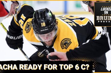 Pavel Zacha is ready for a top 6 center role with the Boston Bruins