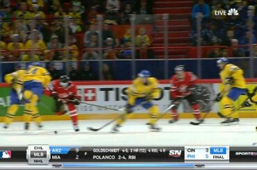 Alex Edler Suspended For Remainder of Tournament 05/18/13 [HD]