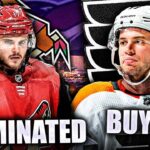 ALEX GALCHENYUK ARRESTED & CONTRACT TERMINATION + TONY DeANGELO BUYOUT (Coyotes—Philadelphia Flyers)