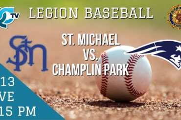Legion Baseball: St. Michael @ Champlin | Champlin, MN | | QCTV