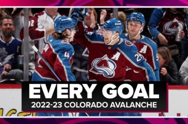 EVERY GOAL: Colorado Avalanche 2022-23 Regular Season
