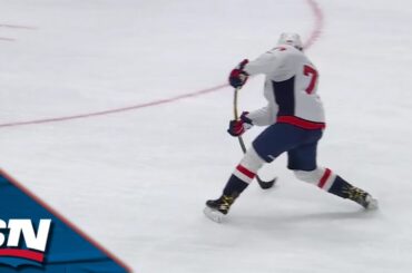 T.J. Oshie Ties Game Late After Capitals Avoid Hooking Penalty