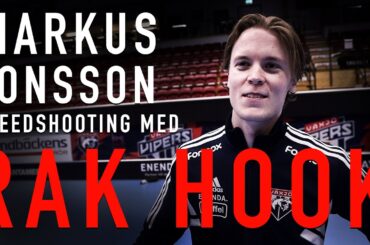 Markus Jonsson | Hur hårt kan man skjuta med rakt blad?