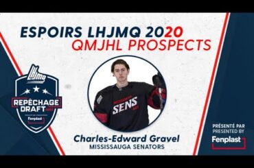 Espoirs du Repêchage 2020 Fenplast / Fenplast 2020 Draft Prospects: Charles-Edward Gravel