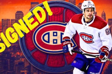Montreal Canadiens Extend C Sean Monahan's Contract