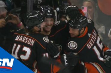 Ryan Getzlaf Records 1000th Career Point With Primary Assist On Cam Fowler's Goal