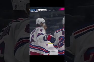 GOAL Dryden Hunt Winnipeg v Rangers 4-1 NHL 2022-23#shorts