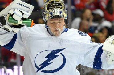 Andrei Vasilevskiy sets Lightning record with 54 saves in OT win