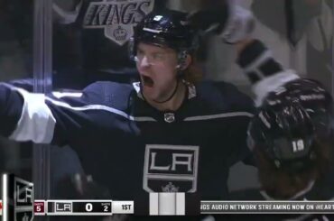 Adrian Kempe with a Goal vs. Calgary Flames