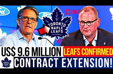 LEAFS ANNOUNCED! Major Contract Extension With Player! Has Been Confirmed! TORONTO MAPLE LEAFS NEWS