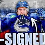 CANUCKS RE-SIGN ANDREI KUZMENKO TO 2-YEAR EXTENSION (Vancouver NHL News & Trade Rumours Today 2023)