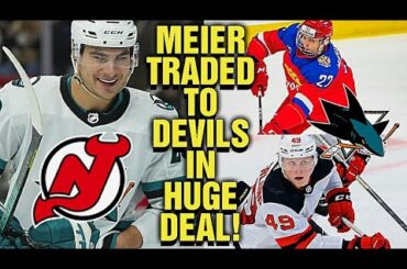 San Jose Sharks TRADE Timo Meier To The NJ Devils In Huge Deal!